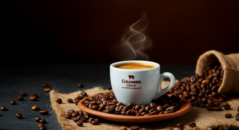 Café Colombie en grain : saveurs et origines — une