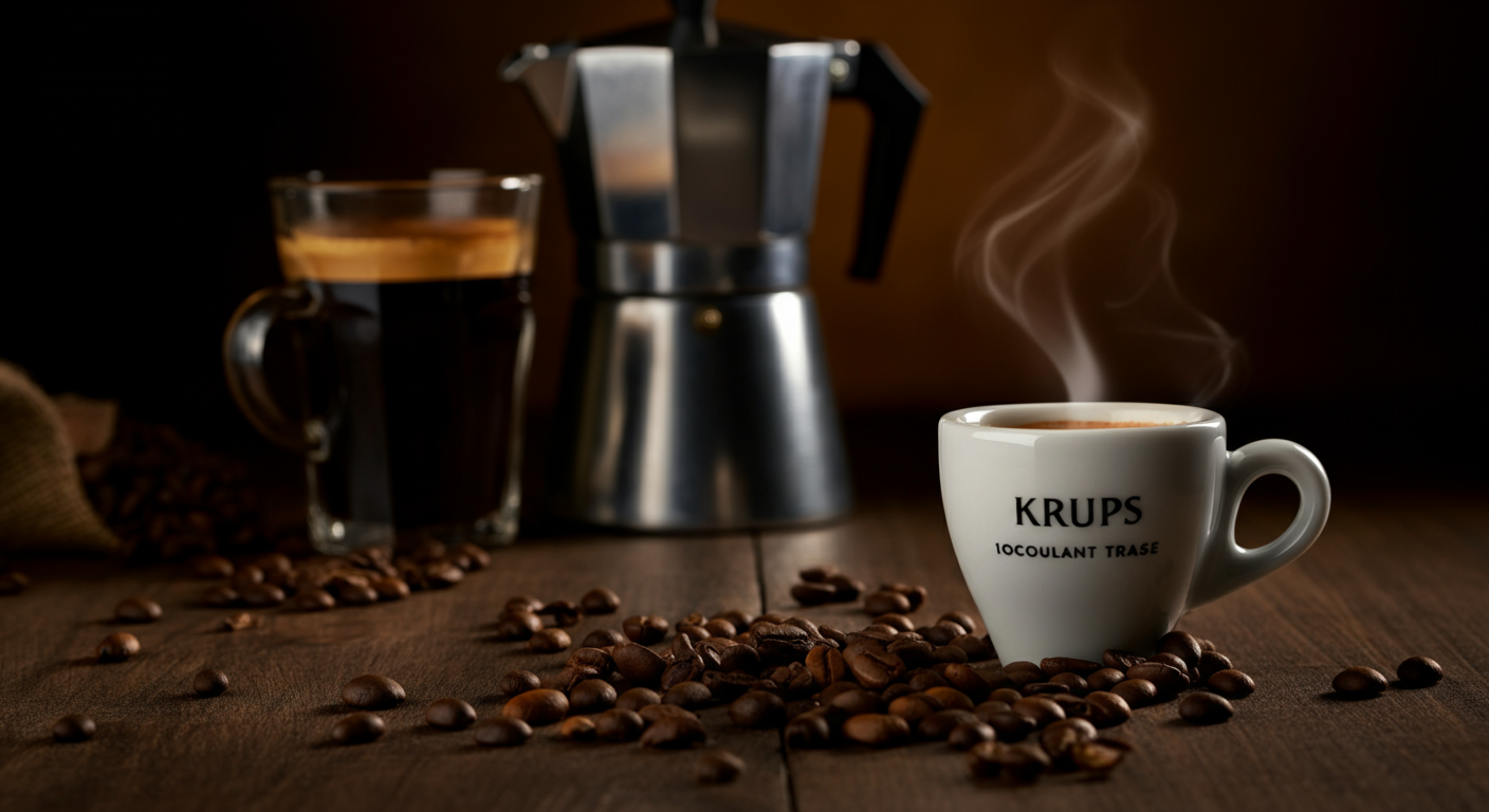 Krups EA8108 : Café s&rsquo;écoulant trop lentement – Causes et Solutions — une