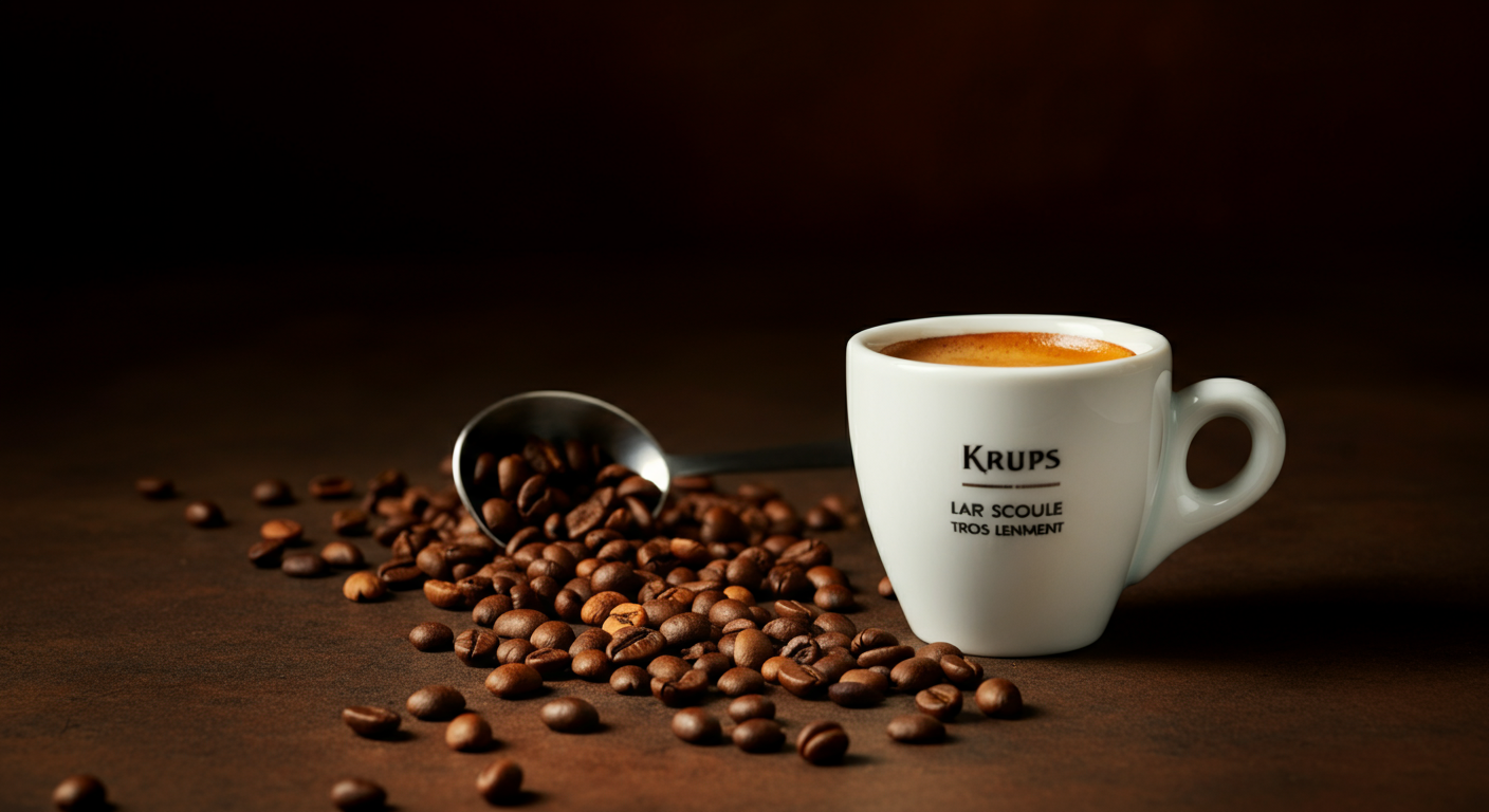 Krups EA8108 : Café s&rsquo;écoule trop lentement – Causes et Solutions — une